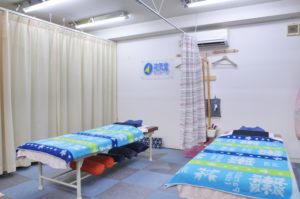 千歳船橋祐気堂マッサージ院内の風景