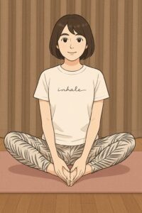 着座膝開きテスト