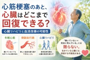 心筋梗塞後の心臓は回復する?冬眠心筋・心臓リハビリ・血流改善の可能性