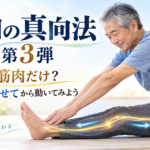 令和の真向法 第3弾｜硬いのは筋肉だけ？神経を滑らせてから動いてみよう
